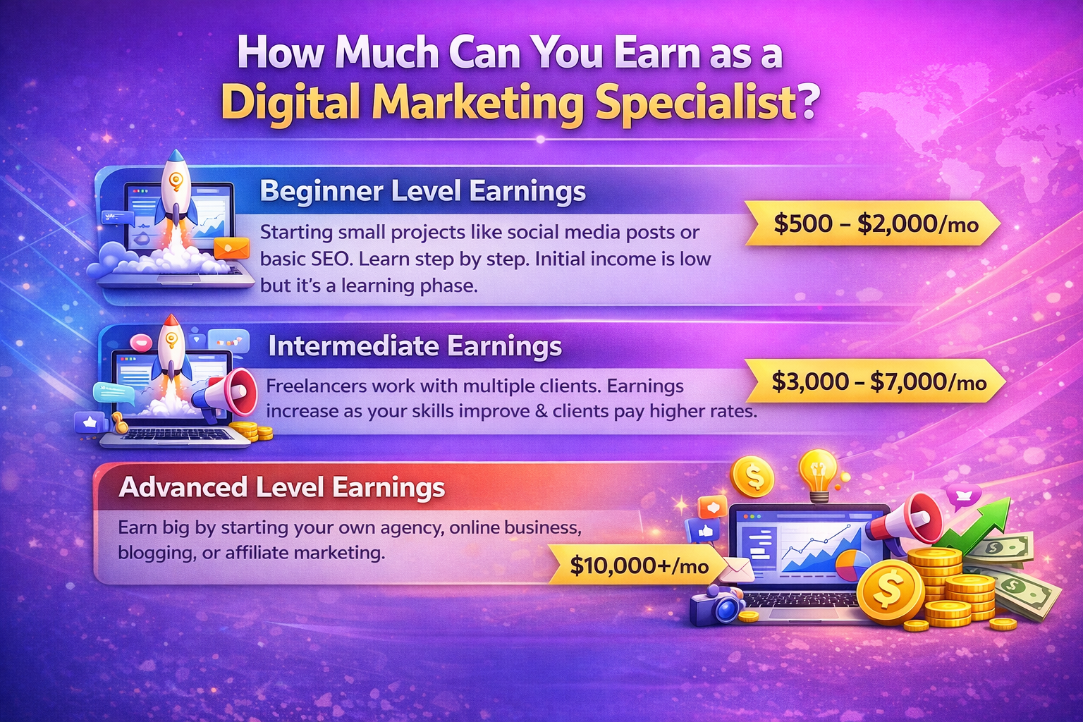 how to earn money online with digital marketing