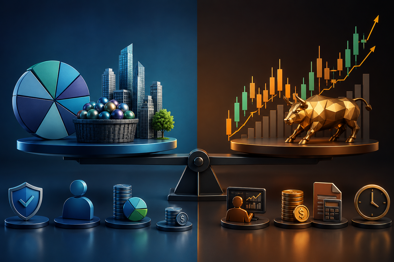 different types of investments
