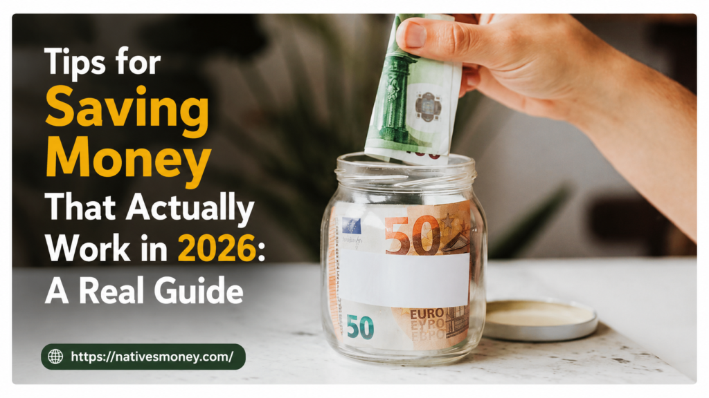 tips for saving money