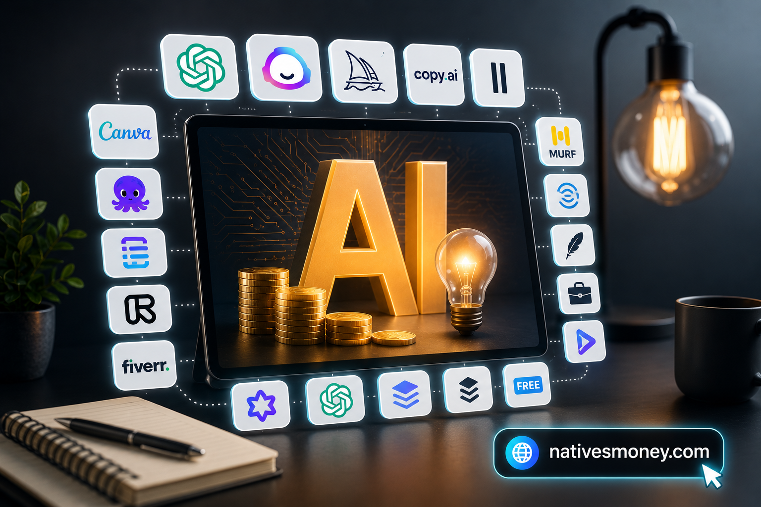 use ai to make money