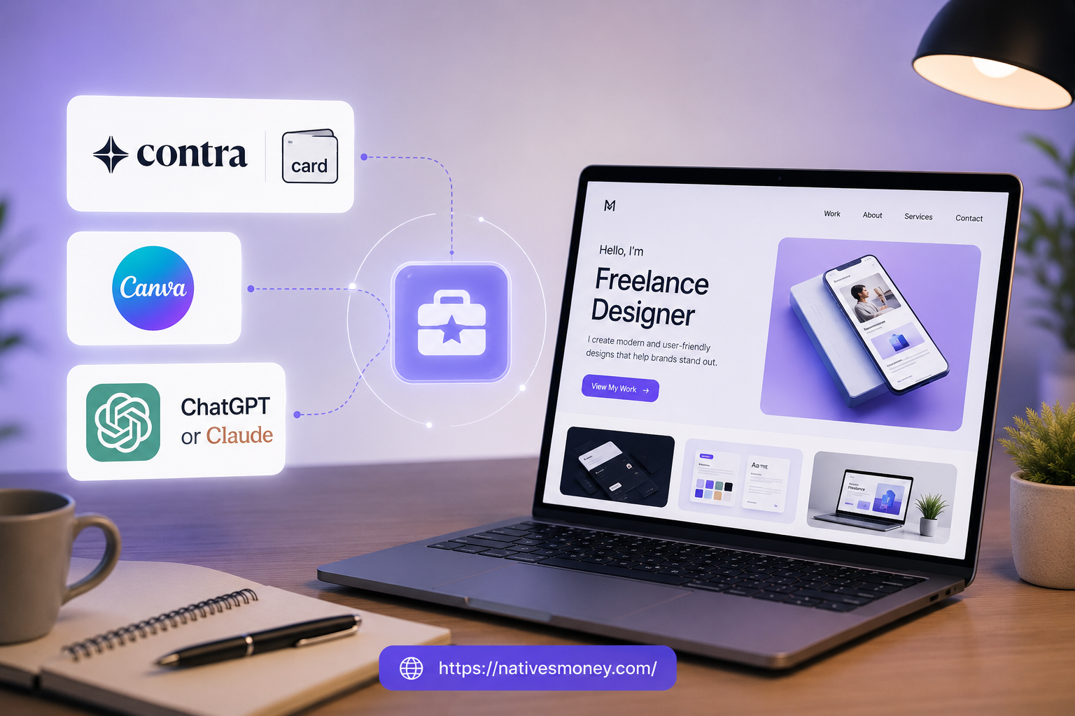 freelancer website portfolio